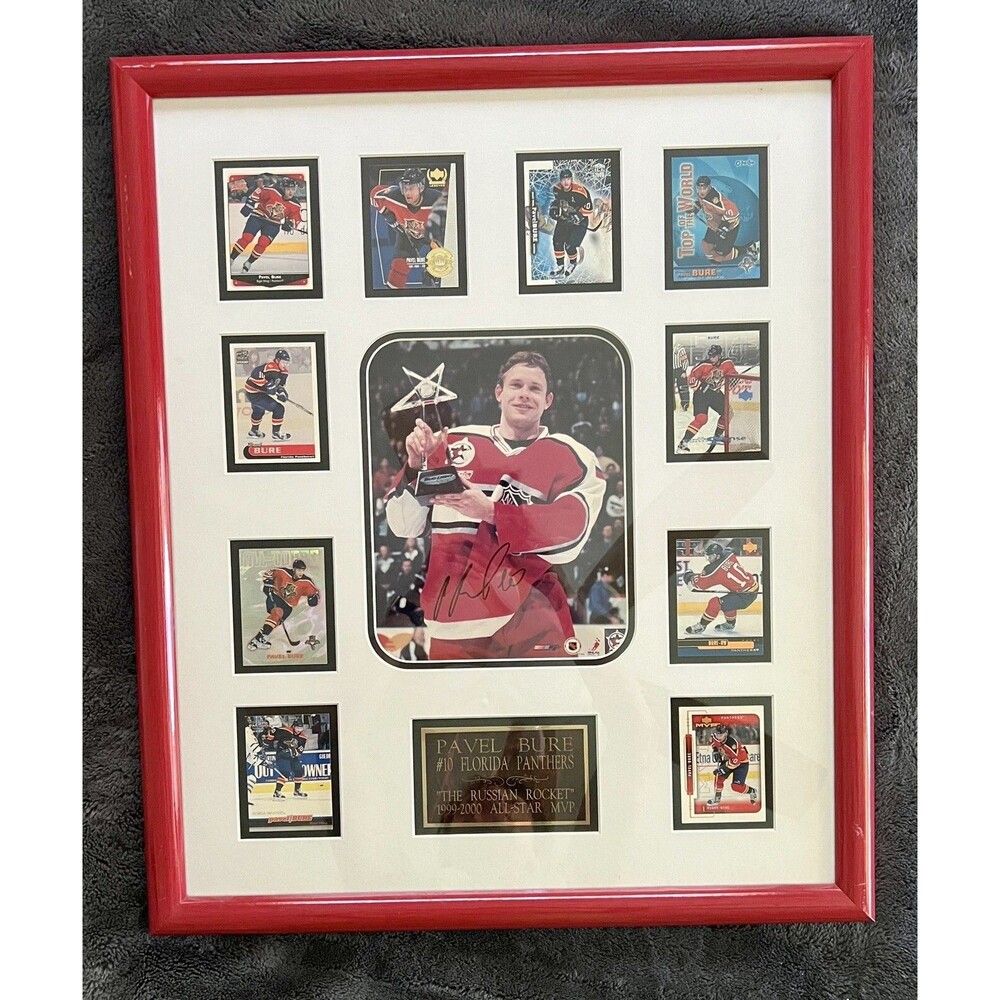 Pavel Bure signed NHL MVP